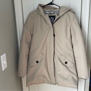 MOLEMSX Mountain Pioneers Padded Duck Down Parka Thermal Jacket Womens